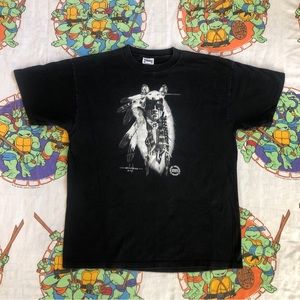 Vintage 94 Native American Design T Shirt Mens XL